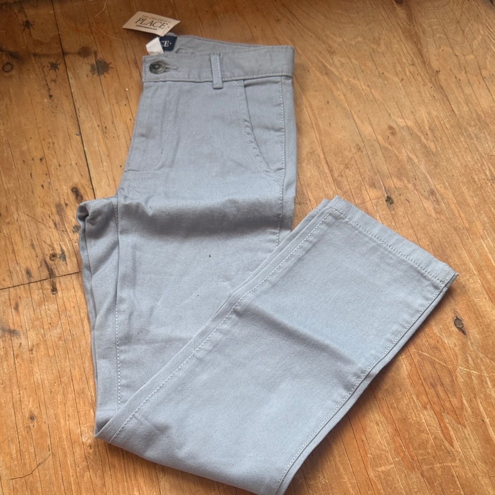 Place Men's Light Gray Chinos